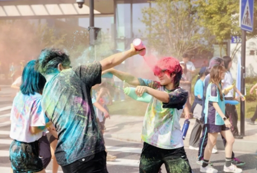 第三届诺德安达学校慈善彩虹跑，FUN享美好双溪，嘉诺与爱童行 - color run