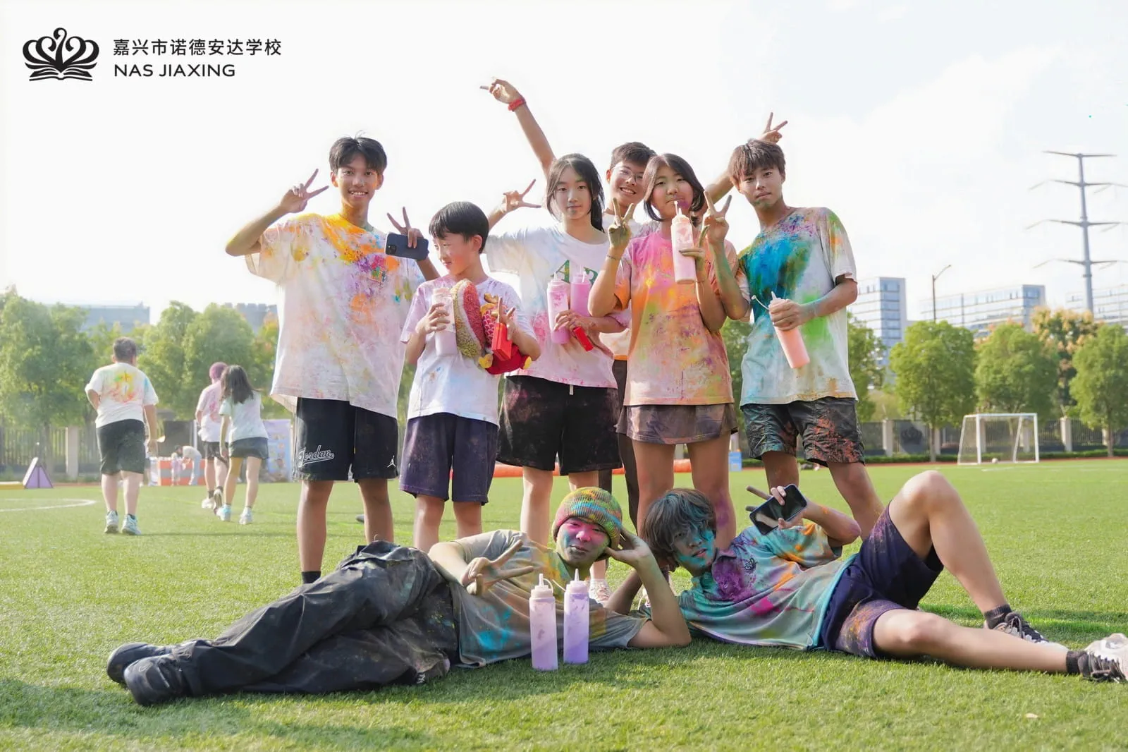 彩虹无界!爱心无限!嘉兴市诺德安达学校第四届慈善彩虹跑圆满落幕 - colorrun2025